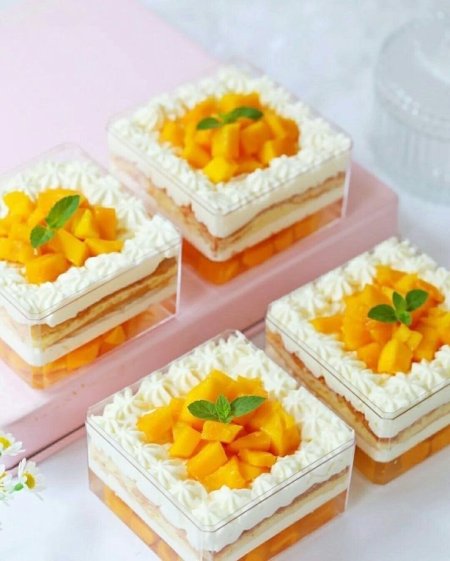 علبة اكريليك مربع