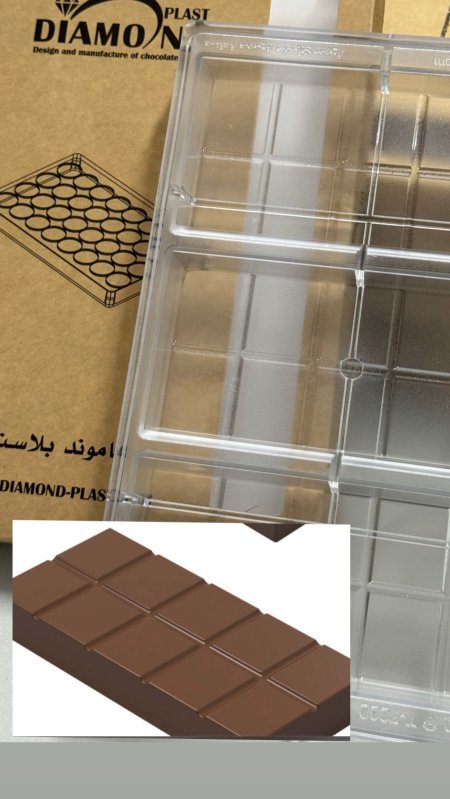 قالب ألواح تشوكلت بار